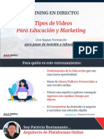 LM - 7 Tipos de Videos para Educación y Marketing