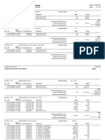 Nominal Ledger Transactions Listing - Balance Sheet