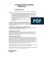 Análisis Técnico de Los Mercados Financieros