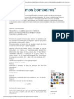 Blog - Somos Bombeiros - SEQUÊNCIA COMENTADA DOS PASSOS BÁSICOS PARA DIMENSIONAMENTO POR CÁLCULO HIDRÁULICO