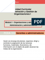 Administracion y Administradores