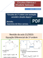 Aula 22 Circuitos de 1a Ordem - 2023 - Apos-Aula