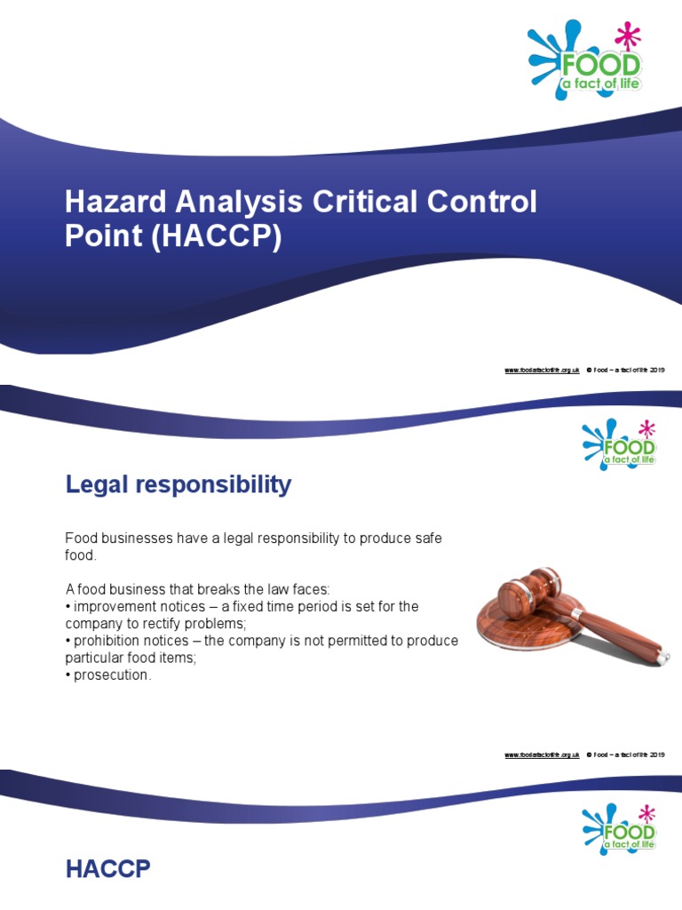 Understanding HACCP and CCPs | PDF