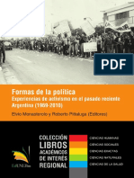 Formas de La Politica LIBRO PITTALUGA