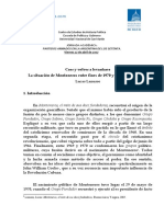 Lucas Lanusse La Situacion de Montoneros e. Fines de 1970 y Comienzos de 1972