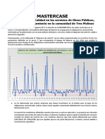 Mastercase - Calidad de Los Servicios Publicos