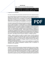 MASTERCASE - Análisis de La Inversión Pública Del Periodo