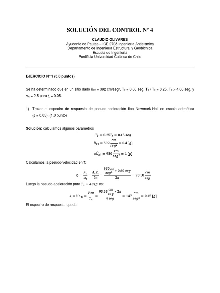 Solución Control 4 PDF Metrología Ingeniería mecánica