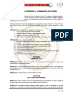 Reglamento Interno de La Liga Municipal de Voleibol de Fresnillo - Informativo