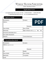 Application - Form - Updated v1