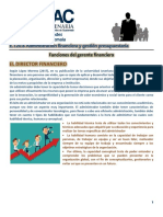 Funciones Del Administrador Financiero