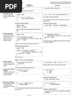 Go, Rust Cheat Sheet