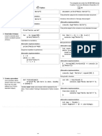 Python, JS Cheat Sheet