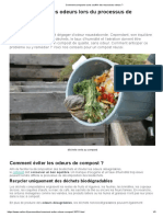 Comment Composter Sans Souffrir Des Mauvaises Odeurs