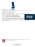 Herodotus and The Early Hebrew Historians by Henry Thatcher Fowler - Journal of Biblical Literature, 1930, Vol. 49, No. 3 (1930), Pp. 207-217