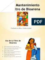 Uso y Mantenimiento Del Filtro de Bioarena