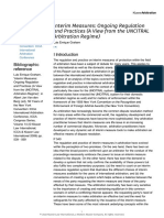 GRAHAM - Interim Measures Ongoing Regulation and Practices (A View From The UNCITRAL Regime) (Kluwer 2009)