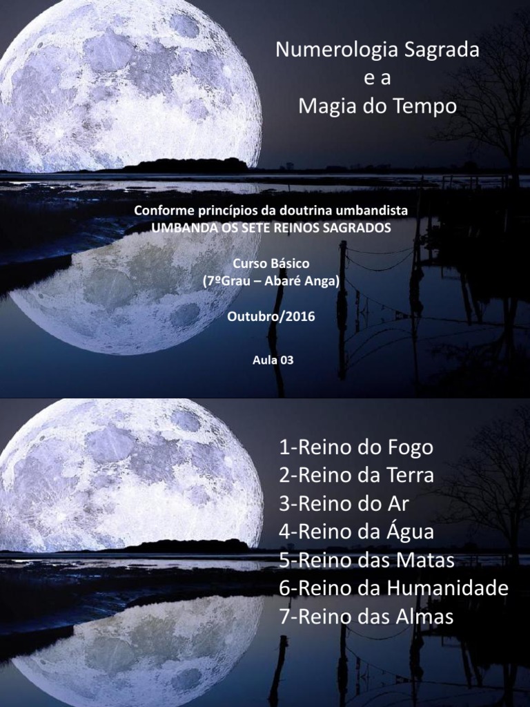 Numerologia dos Orixás na Umbanda | PDF