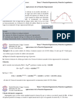 Aplicaciones de La Función Exponencial