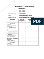 Hoja de Ruta - Coordinador de Mesa Fabiana