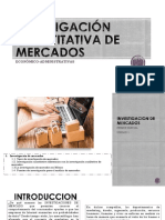 INVESTIGACIÓN CUANTITATIVA DE MERCADOS - Parte Uno