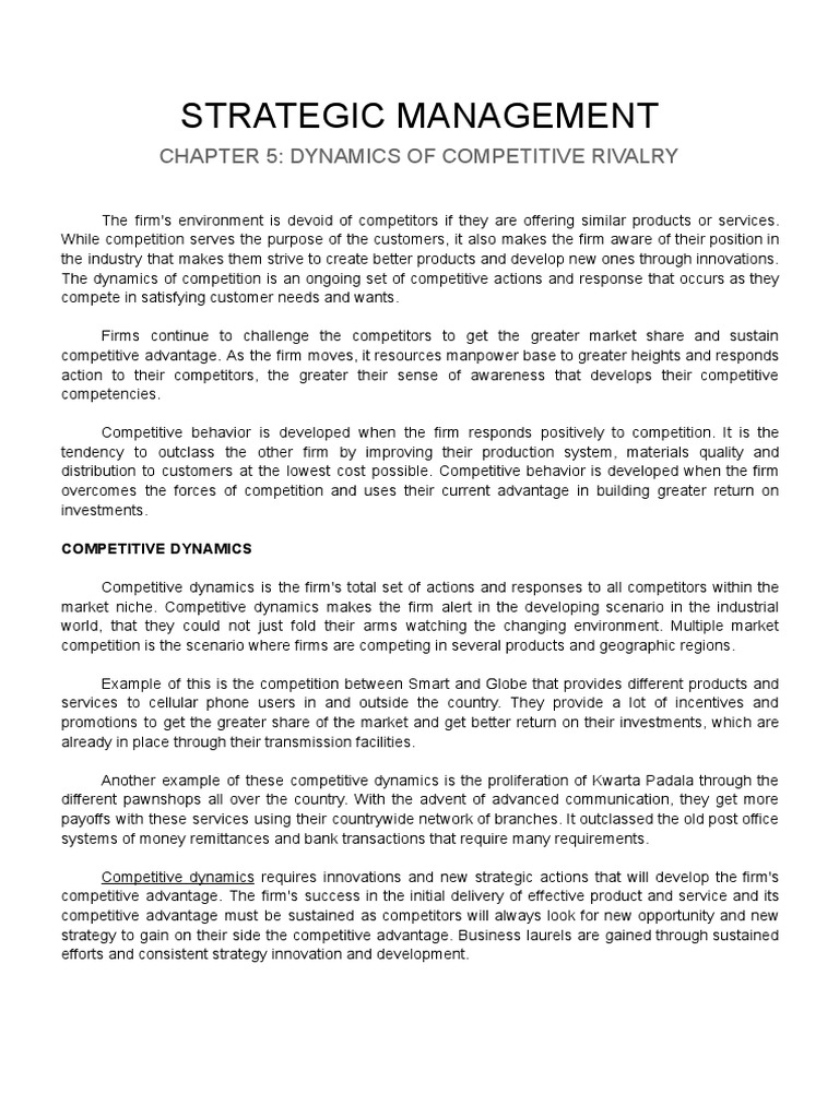 Aggressive Competition Dynamics Explained | PDF | Technology & Engineering