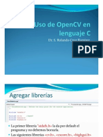 Instrucciones OpenCV y C