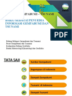 Potensi Gempabumi Dan Tsunami Dan Peran BMKG - SLG Sumbawa Besar