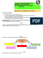 Guía de Trabajo Tema 3: La Medición y Sus Fases