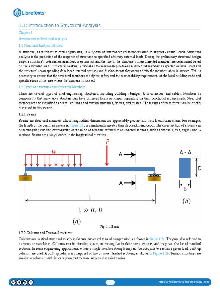 1 01 introduction to structural analysis pdf structural analysis