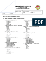 Soal Ulangan Harian Kelas 1 Salinan