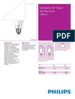 ODLI20161010 110 UPD Es AR Lámparas de Vapor de Mercurio HPLN Ficha Técnica