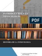 Introduccion Toxicologia