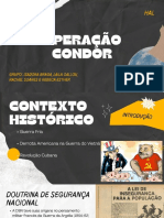 Apresentação Operação Condor