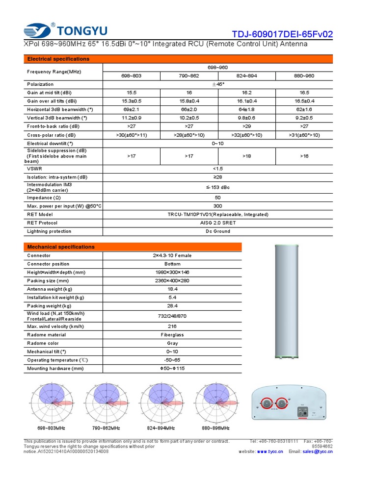 TDJ 609017DEI 65Fv02 | Download Free PDF | Telecommunications ...