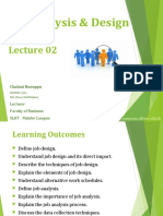 L2 - Job Analysis and Design