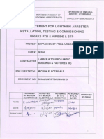 Method Statement-Lightning Protection System