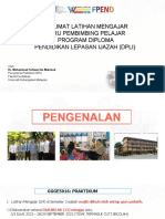 Taklimat Guru Pembimbing Pelajar Latihan Mengajar Praktikum Dpli