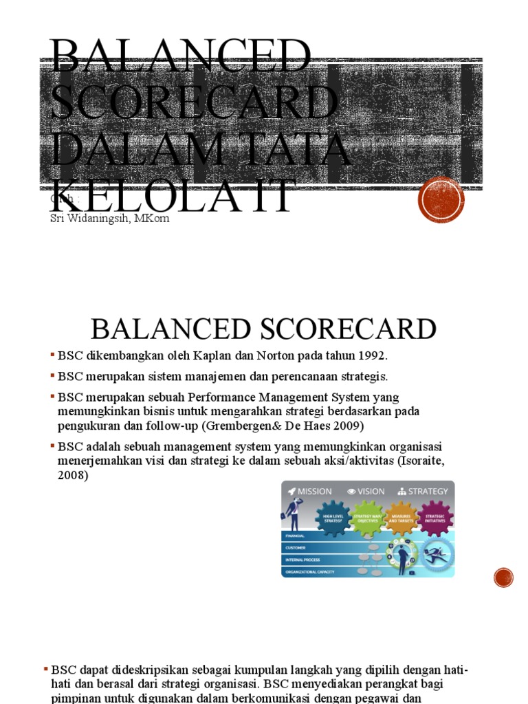 Balanced Scorecard | PDF