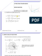 Period 25 - Mohrs Circle For Plane Strain Transformations