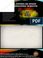 Historia Del Estado Plurinacional de Bolivia
