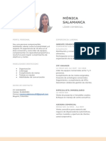 CV Mónica Salamanca