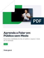 Aprenda A Falar em Publico Sem Medo