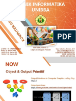 Pertemuan Ke-3-Grafika Komputer - Objek & Output Primitif