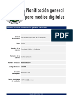 Plantilla - Planificación General para Medios Digitales