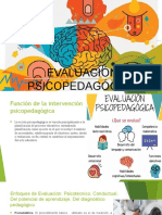 EVALUACION PSICOPEDAGÓGICA