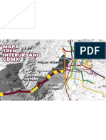 Estaciones Tren Interurbano Mexico Toluca CDMX