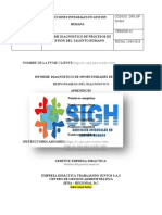 Informe - Instructivo - Diagnóstico de Oportunidades de Mejora - Octubre 2020 - ESTE