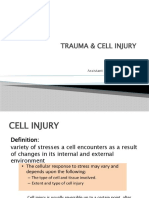 Trauma & Cell Injury