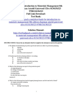 Introduction To Materials Management 8th Edition Chapman Arnold Gatewood Clive Test Bank